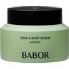 BABOR Soul & Body Scrub Agathist - Scrub corpo con cristalli di zucchero, olio di semi d'avena e acido ialuronico, fragranza bergamotto idratante, 200 ml