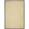 Thedecofactory Tappeto 100 x 140 Straw, Cellulosa, Beige, 140 x 100 x 1,5 cm