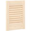 vidaXL Anta con Design a Lamelle 39,5x29,5 cm in Legno di Pino, Porta della mobilia, Porta dell'Armadio, Pannello a lamelle in Legno