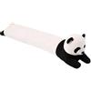 ETRAVEL paraspifferi decorativo sotto porta, 91 cm, per porte e finestre, ponderato a forma di animale, blocca il rumore, per la parte inferiore della porta, con passanti per appendere (Panda, 70 cm)