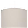 youngDECO Lampada da soffitto 2xE27, paralume rotondo in cotone Ø38cm, lampada a sospensione per cameretta bambini, camera da letto, soggiorno. Prodotto nell'UE.