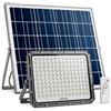 Generico Faretto LED da Esterno Solare 2000W con Pannello Solare e Telecomando, Faro LED Esterno con Pannello Solare IP66, Luce Solare da Esterno per Giardino Cortile Sicurezza [Classe di efficienza energetica