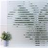 Hoonng Pellicola Vetri Finestre, Privacy Strisce, 44.5x200CM