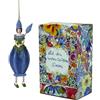 Fiebiger Floristik Figura decorativa a forma di fiore, ragazza di giacinto d'uva, blu da appendere, motivo: fiore, in confezione regalo