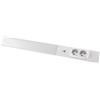 ChiliTec Luce sottopensile a LED Arusha, lunghezza 60 cm, alluminio e plastica, corpo bianco, con USB A+C, luce bianca neutra, interruttore della luce separato