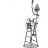 Steelman24 I Omini di Viti Imbianchino I Idee Regalo Originale I Soprammobili in Metallo I Modellino