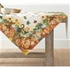 Artoid Mode Tovaglia Autunnale Acquerello Foglie d'Acero Zucche 85x85 cm