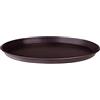 Baldassare Agnelli Pentole Agnelli COFE43B18 - Tortiera Tonda In Lamiera Blu Per Pizze , Nero, 18 x 18 x 2.5 cm, 1 Pezzo