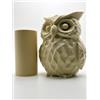 NEXHOME Vaso Decorativo Gufo di Design - Vaso per Piante Grasse, Fiori Veri o Secchi - Scultura Decorativa per Arredo Casa, Soggiorno, Studio o Ufficio - Idea Regalo Originale