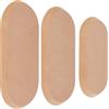 OLYCRAFT 3 pz Stampi Ovali per Ceramica Ceramica Strumenti per Ceramice In Legno Asciugatrice per Argilla Stampi per Ceramice In Argilla Realizzazione di Piatti Manuali -3 Dimensioni