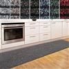 casa pura Tappeto da Cucina Granada, Resistente, per Cucina e corridoio, UVM, Tappeto Antiscivolo, per Tutti i Pavimenti, Polipropilene, Decorazione da Cucina (80 x 350 cm, Beige)