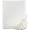 Intrecci Home Lenzuolo con Angoli 1 Piazza e Mezza, Lenzuolo Sotto in Raso di Puro Cotone Satin, 120x200+30cm, Made in Italy, Morbidezza Suprema, Elegante e Confortevole, Tinta Unita