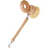 Générique Spazzola per stoviglie in legno - Spazzole per spogliatoio in bambù | Spazzola per stoviglie in bambù | Purificatore per vaso in legno ergonomico | Strumento di pulizia multifunzionale portatile