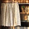 XZLZMYP Mantovana da Cucina Country Shabby Chic Tende in Stile Vintage Tende per Armadi Tenda Corta per caffè Bistrot Bagno Balcone Sala da Pranzo Tende della Scarpiera,W140xH160cm