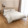 INTRECCI HOME Copripiumino 1 Piazza e Mezza, Sacco Copripiumino in Raso di Puro cotone Satin 300 TC, 200x200 cm, Made in Italy, Morbidezza Suprema, Elegante e Confortevole