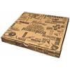 Tovagliettedicarta.it Scatole per pizza: Confezione alta qualità da 200 PortaPizza avana dimensioni 33x33h3
