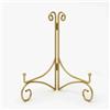 UoYeet Cavalletto in metallo dorato, supporto decorativo per piatti in ferro per foto di fattoria, foto, Coolbook, biglietti, piatti, piatti decorativi, 25,4 cm, confezione da 1