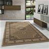 Carpetsale24 Tappeti a Pelo Corto, Colore Beige, Disegno Orientale, 105052, Tappeto Rettangolare, Tappeto Soggiorno, 160 x 230 cm