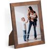 Vasemouh Cornice 13x18 in MDF di Colore Marrone Vintage,1 Pezzo