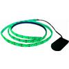 Vrabocry DC5V Button batteria alimentato 2 m verde striscia LED 3528 60 LED flessibile nastro LED TV backlight armadio luce notturna IP65 impermeabile corda nastro decorazione per la casa