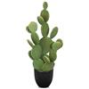 Oairse Pianta Artificiale Cactus Pianta Artificiale Grande in Vaso Piante Decorazione Fico d'India Euphorbia Accruensis Cactus Kaktus Artificiale per Casa, Giardino, Ufficio, Tipo-1