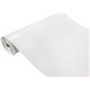 DecoMeister Pellicola Adesiva per Mobili 45x100 cm - Carta Adesiva Effetto Pelle per Rivestimento Mobili Cucina e Tavoli - Pellicola Decorativa Lavabile e Impermeabile - Pelle Bianca