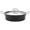 Circulon Style Hard Anodizzato Sauteuse, 27cm/3.8L, Nero