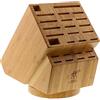 ZWILLING 35101-840 Ceppo portacoltelli girevole, legno, bambù