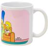 Stor Tazza in Ceramica I Simpson 325ml - Tazza da Colazione con Design Originale in Sublimazione - Prodotto Ufficiale Marvel - Ideale per Caffè e Tè
