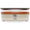 WoodWick Candela profumata | Candela Ellisse | Vanilla Embers | Regali Perfetti per Donne