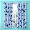 Catherine Lansfield Tende double-face tie dye, 168 x 183 cm, due pannelli, colore: lilla e blu