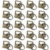 SODIAL 2X(Hardware da 20 Pezzi con Anelli per Cinghie per 9312