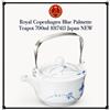 Royal Copenhagen Blue Palmette Teiera 700 ml 1017413 Giappone NUOVO