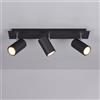 TRIO Leuchten Marley faretto, GU10, 3 luci, 802400332, Marley [Lampade per Interni > Punti Luce e Faretti]