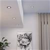 Eglo FUEVA 6-Z faretto da incasso set da 3, LED, 901434, FUEVA 6-Z; FUEVA [Lampade per Esterni > Punti Luce e Faretti]