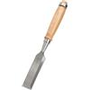Generic Scalpello Piatto Utensile da Taglio Durevole per Carpenteria, Acciaio Al Cromo Vanadio da 32 Mm, Manico in Legno, Accessorio Resistente