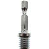 ComfyHarbor 1/4 esagonale adattatore asta di collegamento mandrino trapano M10 connettore disco di lucidatura metallo accessorio per utensili rotanti, 1 pz/2 pezzi/5 pezzi (1 pz)