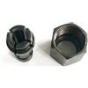 BEAZOOM 6mm Lega Grinding Mandrino e Dado Set Elettrico Incisione Macchina Collet Parte di Ricambio Pneumatico Riparazione Grigio