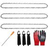 Hoypeyfiy 3 catene per motosega da 45,7 cm, passo 0,325, spessore 1,3 mm, 72 maglie, ricambio per Husqvarna 141, 339XP, 340, 345, 346XP, 350, 353, 435 II, 435e II