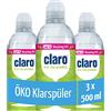 CLARO Brillantante Additivo Lavastoviglie 3 X 500 ml, Biologico