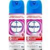 Napisan Spray Disinfettante Milleusi, Disinfettante Spray per Tessuti e Superfici, Fragranza Profumo Di Primavera, Confezione da 2 Spray da 400ml
