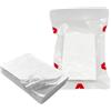 BAOZENP Garza compressa sterile, piegata a Z, kit di pronto soccorso e arresto dello spurgo per uso domestico, tattico e di emergenza, 11,4 cm x 4 m (10 pezzi)