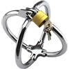 nanronron Manette per giochi erotici BDSM Set Bondage Manette con connessioni incrociate Manette per selfbondage Sesso per Bondage Manette per sesso intimo Manette per letto Costrizioni per sesso femminile