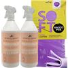 FEI FAN Sgrassatore Ecologico di Marsiglia con Olio Essenziale di Limone, 750ml + Panno SOFT In Lattice (Sgrassatore (1 Unità + Panno))