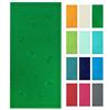 ZOLLNER Telo mare 100x200 cm - asciugamano da spiaggia delicato sulla pelle e super assorbente - lavabile fino a 60°C - 100% cotone - verde scuro design con animali marini - certificato Oeko Tex (R)