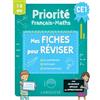 Larousse Priorité Français-Maths CE1: Mes fiches pour réviser