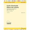 Schott Cécile Chaminade: Album des enfants - Piano Score - Schott Student Edition (SE 1066): Auswahl aus opus 123 & opus 126. Klavier. Klavierpartitur.