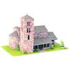 DOMUS KITS DOMUS-KITS Domus Kits40076 2930 Pezzi Romanica 2 St. Joan De Caselles Modello Chiesa, Scala 1:50, Multicolore