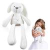 XIMEY Easter Bunny Peluche, Coniglietto di Pasqua Peluche, Coniglio Peluche, Peluche Coniglio, Peluche Coniglio Bambola per Ragazzi Ragazze, Pasqua Compleanno, cadeaux de Noël (Bianco-50cm)