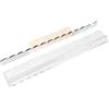 Générique Mahjong Rack - 20-inch Acrylic Quick Setup, Fully Transparent Mahjong Rack with Magnetic Pusher,for Players Seniors Hobbyists Game Room Family Gathering Travel Community Center